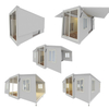 Environmental Protection Low Cost Recycle Modular Prefabricated House