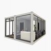 Container Tiny Home Garden Office Flat Pack Villa Prefab House Prefabricated House Luxurious Light Steel Frame Metal Homes