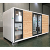 20ft Prefab Container House New Zealand Pine Material Wooden Houses Carvan Trailer Casas Prefabricadas
