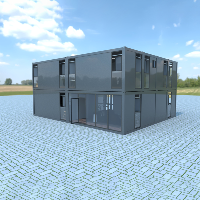 Small Prefab Houses Light Steel Prefabricated Modular Home Container Home 3 Bedroom Villa