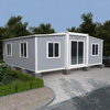 Low price Expandable Folding house easy assembled foldable Modular Prefab House Prefabricated Travel Container House Cabins