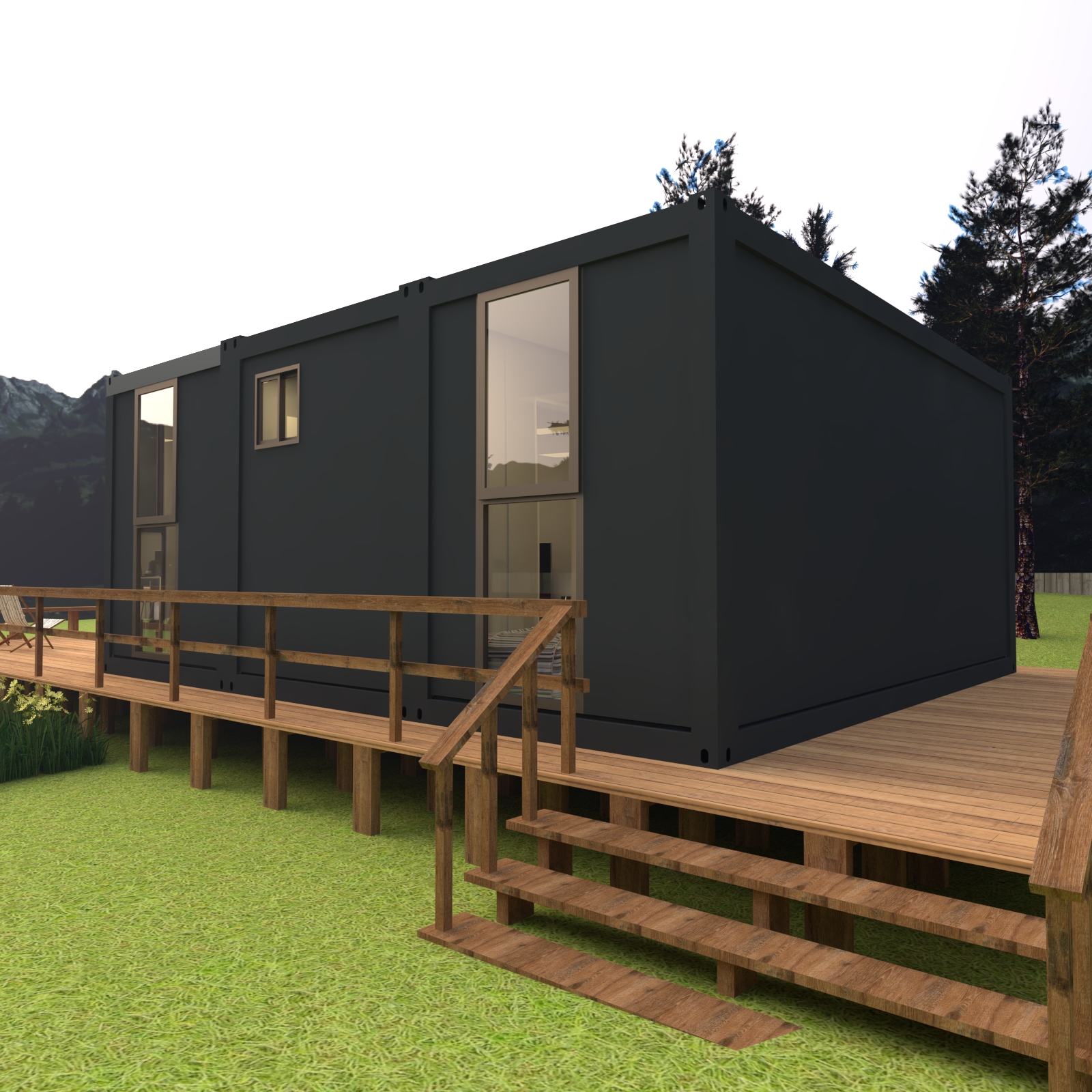 Prefabricated Modular Tiny Houses For Sale Modern Design Luxurious Container Home Prefab Houses