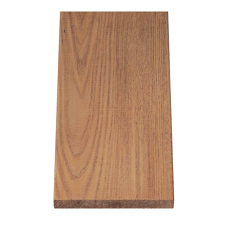 Ash Carbonized Wood Paneling for Interior Walls Solid Thermowood Floor Decoration